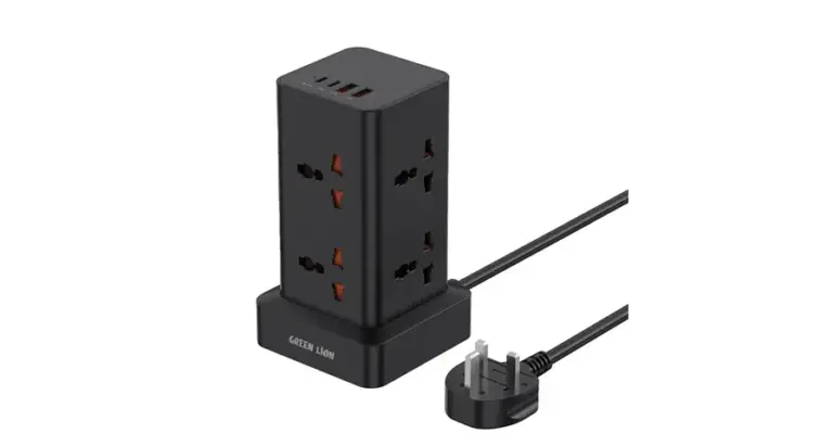 Green Lion Power Tower Multi-Port Power Strip