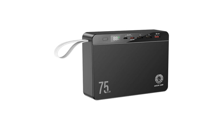 Green Lion Power Volt Mega Capacity Power Bank 75000mAh PD 20W QC3.0 22.5W