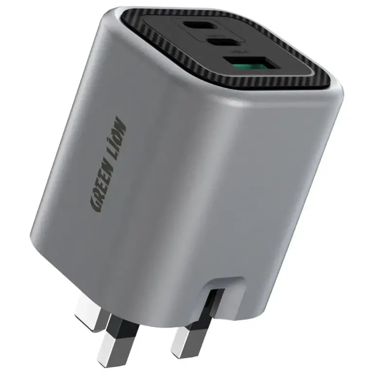 Green Lion Premium Series GaN Charger UK Plug PD 65W