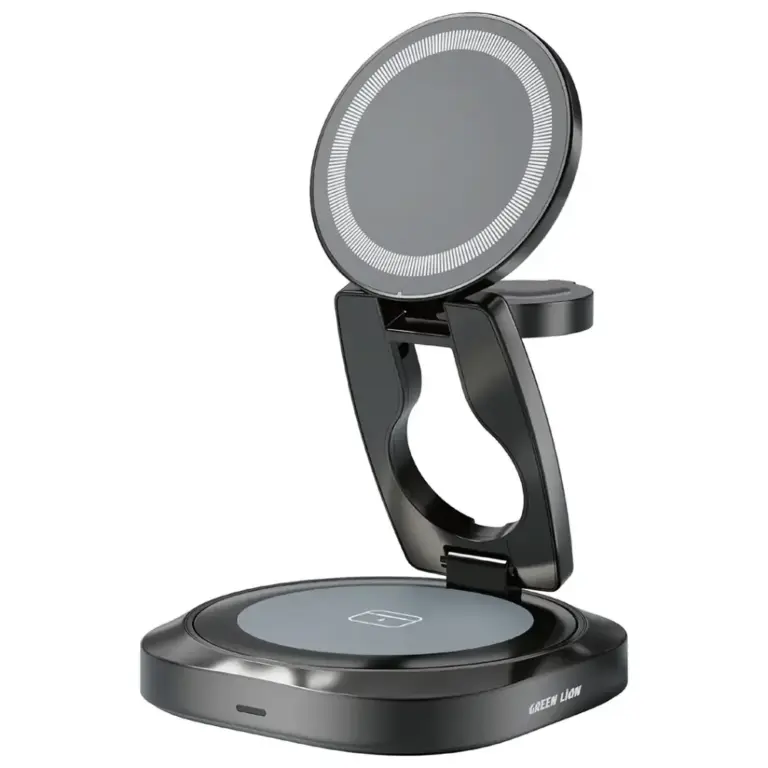 Green Lion Qi2.2 Mag Flex 3-In-1 Wireless Charger