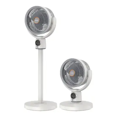 Green Lion Quad Flex Fan Rechargeable 8-Inch 3-Blade