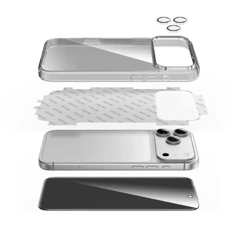 Green Lion Quad Protection Pack Privacy for iPhone 17 Pro/Pro Max
