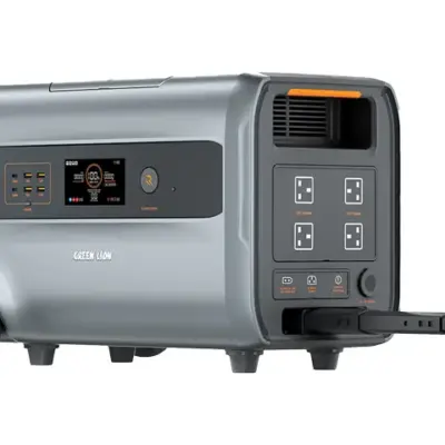 Green Lion RG-2400 Power Station with 2400Wh 50000mAh LiFePO4 Battery