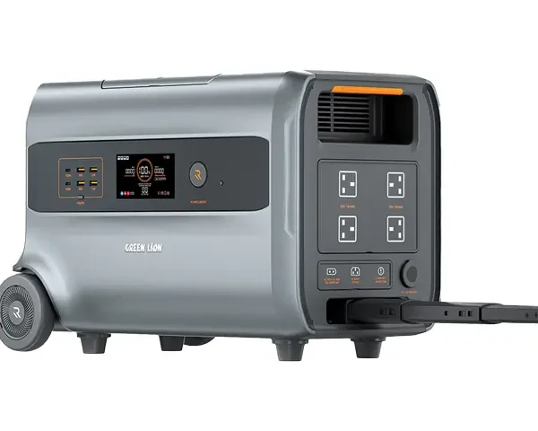Green Lion RG-2400 Power Station with 2400Wh 50000mAh LiFePO4 Battery