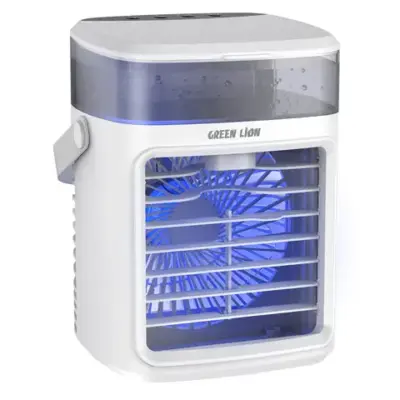 Green Lion Rechargeable Air Cooler Fan with 400mL Water Tank