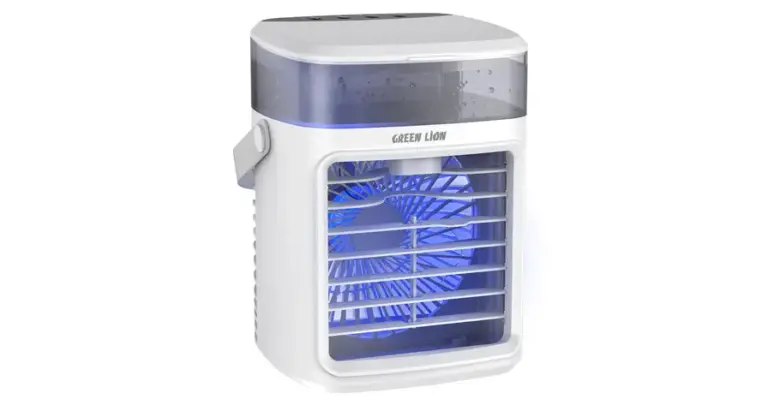 Green Lion Rechargeable Air Cooler Fan with 400mL Water Tank