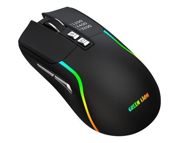 Green Lion Rechargeable Gaming Mouse