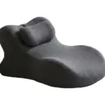 Green Lion Relief Wedge Pillow
