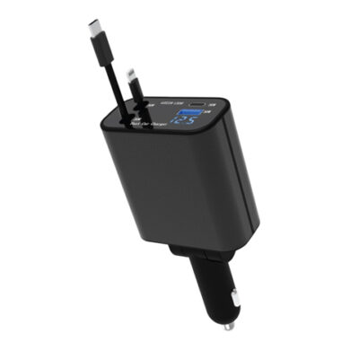 Green Lion Retractable 120W Car Charger