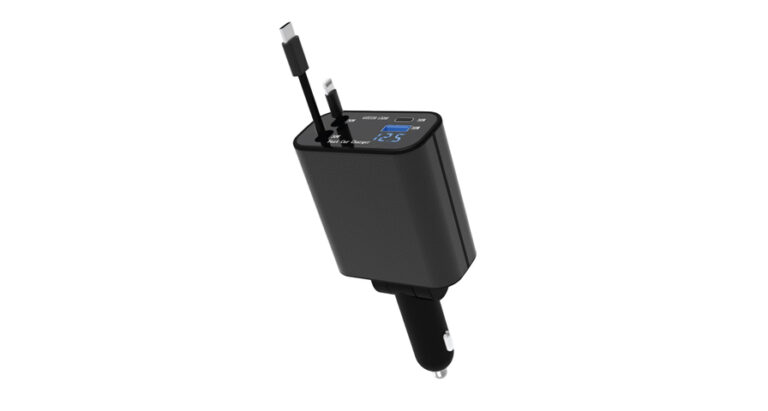 Green Lion Retractable 120W Car Charger