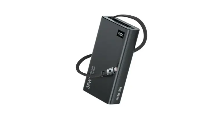 Green Lion Retractable 35W 20000mAh Power Bank