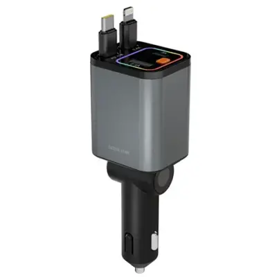 Green Lion Retractable 65W Car Charger