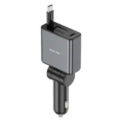 Green Lion Retractable 75W Car Charger