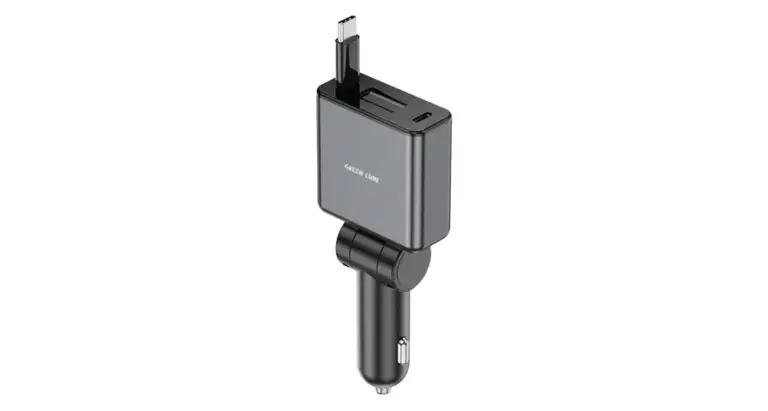 Green Lion Retractable 75W Car Charger