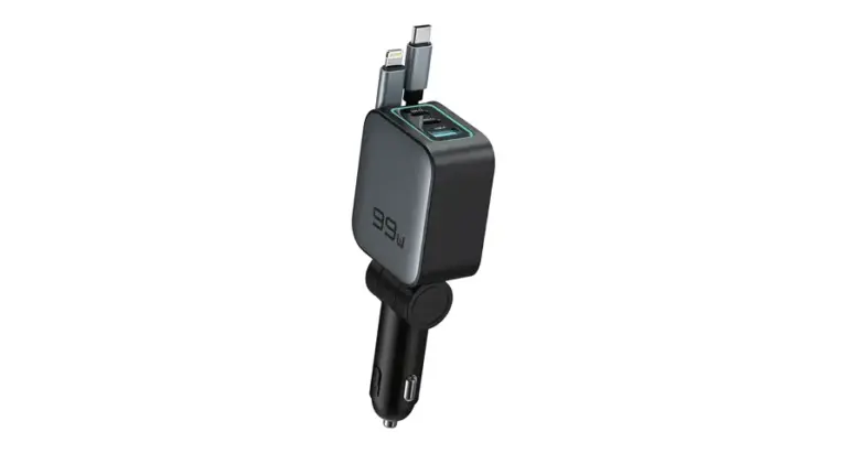 Green Lion Retractable 99W Car Charger