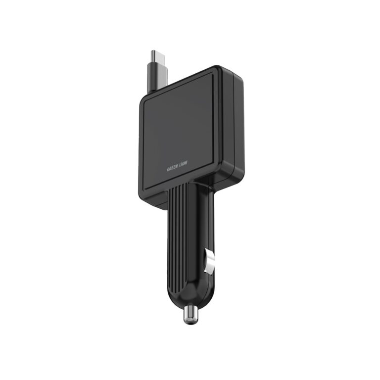 Green Lion Retractable PD 30W Car charger