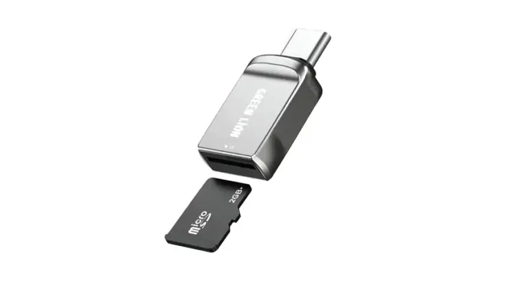 Green Lion SD Card Reader USB-C to Micro SD