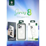 Green Lion Series 8 Transparent Case with Strong Magnetic Adsorption Strip