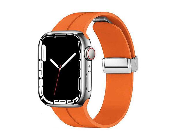 Green Lion Silicone Loop Watch Band 42/44/45/49MM - Orange