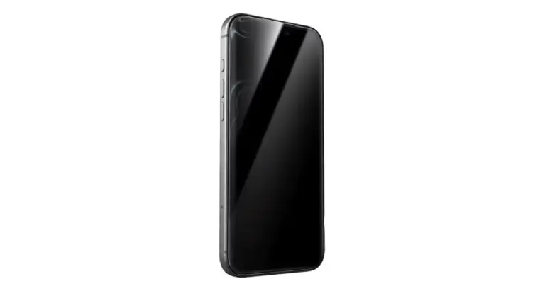 Green Lion Sir Louis 3D Curved Privacy Glass for iPhone 17 Pro - Black Edge/Privacy