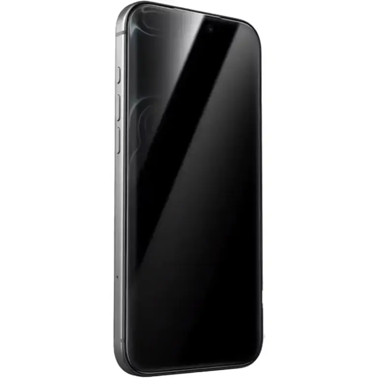 Green Lion Sir Louis 3D Curved Privacy Glass for iPhone 17 Pro - Black Edge/Privacy