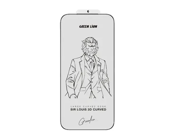 Green Lion Sir Louis 3D Curved Advanced Round Edge Glass for iPhone 17 Series - Clear