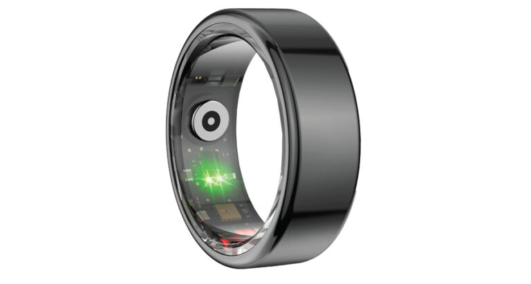 Green Lion Smart Ring With Charging Case