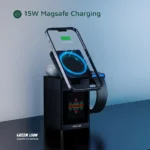 Green Lion Smart Station Pro LCD Display Wireless Charger with Speaker