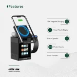 Green Lion Smart Station Pro LCD Display Wireless Charger with Speaker