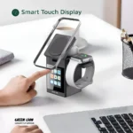 Green Lion Smart Station Pro LCD Display Wireless Charger with Speaker