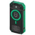 Green Lion Solar Flex 20000mAh Power Bank - Green & Black