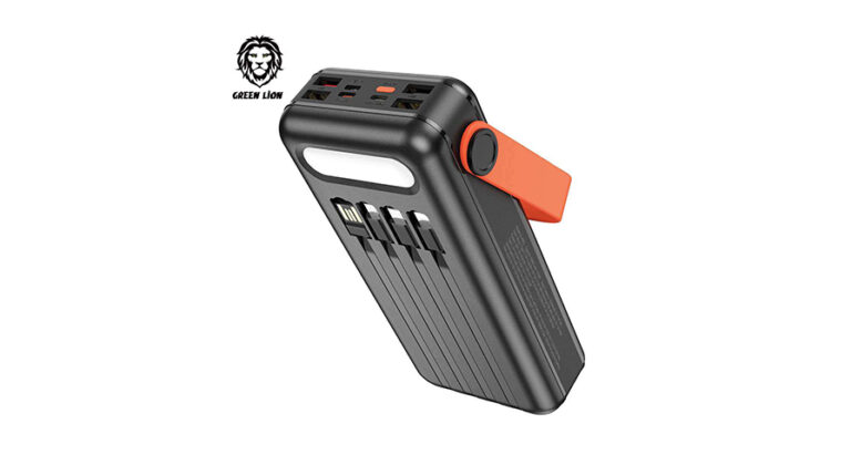 Green Lion Solar Portable Power Bank 30000mAh PD 20W QC3.0