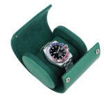 Green Lion Solo Watch Roll Case - Rolex Green
