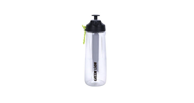 Green Lion Spray Water Bottle
