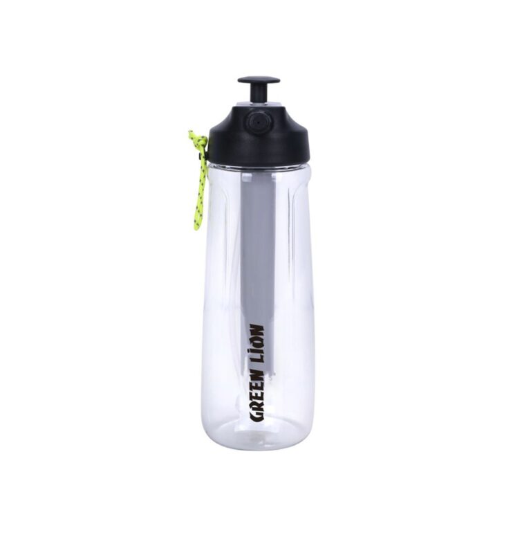 Green Lion Spray Water Bottle