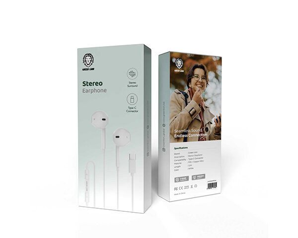 Green Lion Stereo Earphones