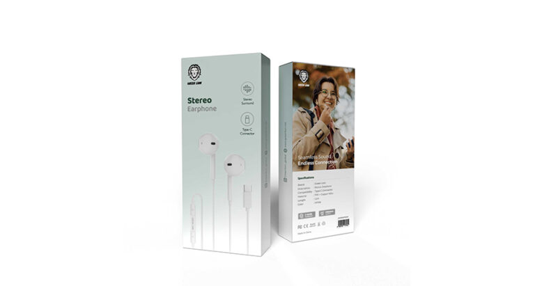 Green Lion Stereo Earphones