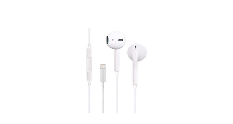 Green Lion Stereo Earphones with Lightning Connector