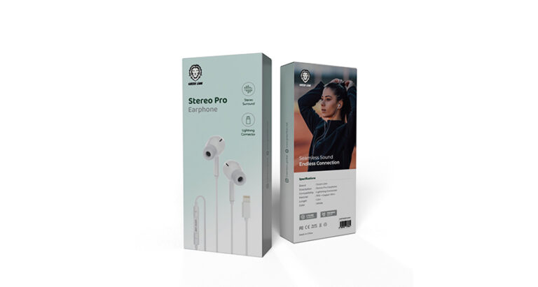 Green Lion Stereo Pro Earphone with Lightning Connector