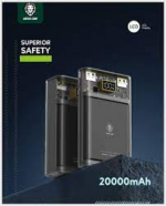 Green Lion Super Fast Transparent Power Bank 20000mAh Green Lion