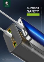 Green Lion Super Fast Transparent Power Bank 20000mAh Green Lion