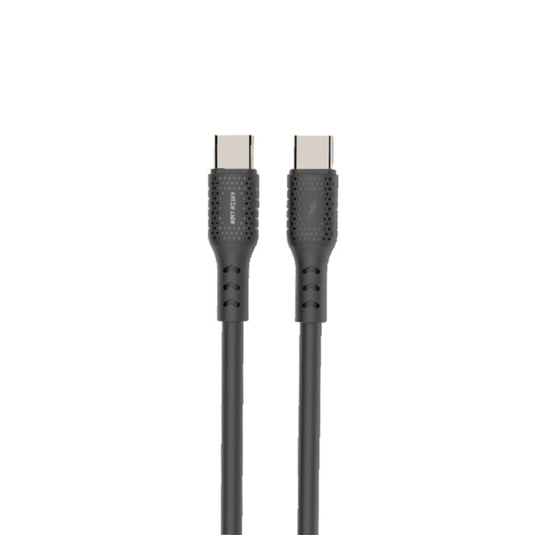 Green Lion TC-TC 50W data cable1m PVC Black/Orange TypeC-TypeC