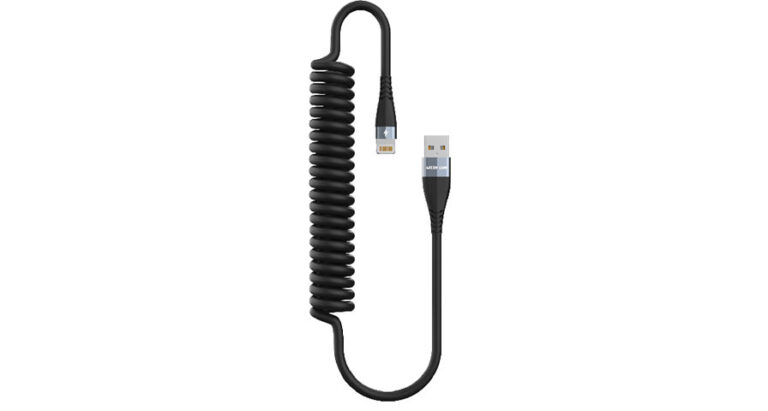 Green Lion TPU Spring Cable USB-A to Lightning Cable 1.8 Meter