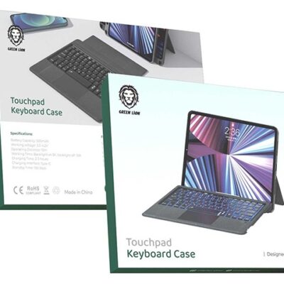 Green Lion Touchpad Keyboard Case for iPad 10.5" & 10.2"