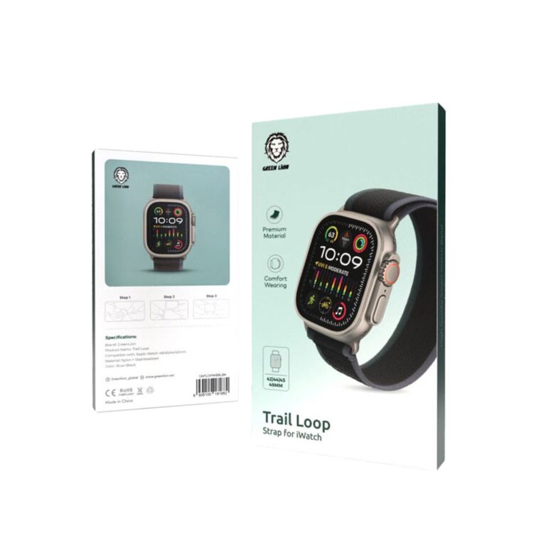 Green Lion Trail Loop Nylon Strap 42/44/45/49MM