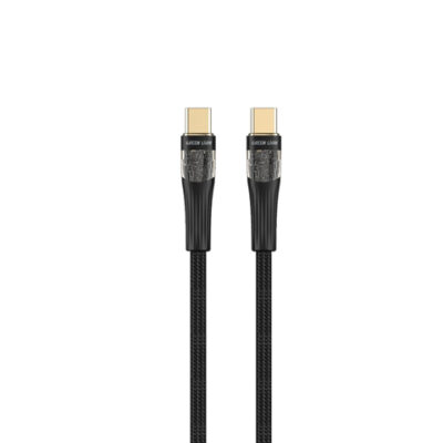 Green Lion Transparent Cable USB-C to USB-C