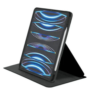 Gadget Pulse Kenya 5 Green Lion Transparent Folio case for iPad Pro 12.9