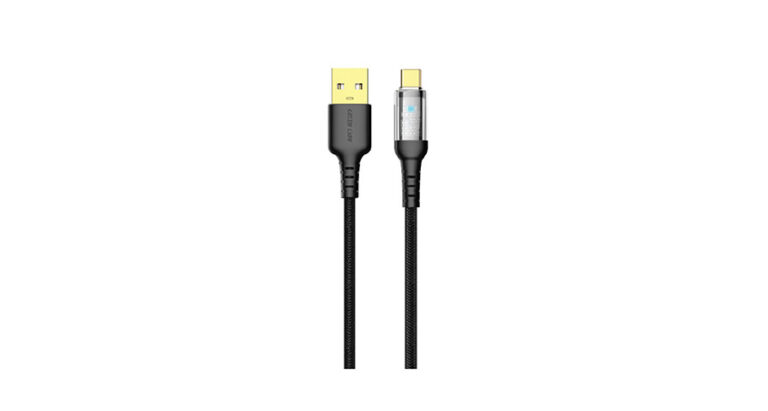 Green Lion Transparent LED Cable USB To Type-C
