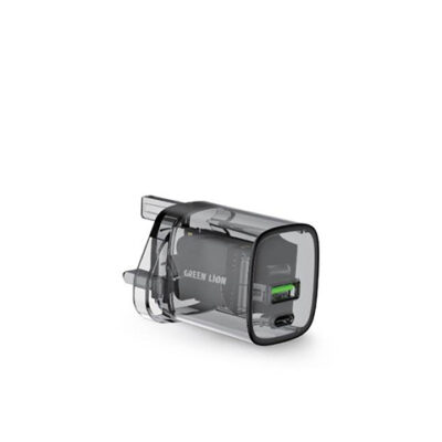 Green Lion Transparent Wall Charger UK