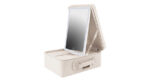 Green Lion Travel Makeup Bag with Lighted Mirror
